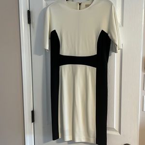 MICHAEL Michael Kors White & Black Dress